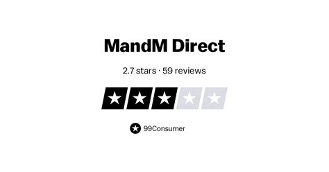 mandm direct website reviews